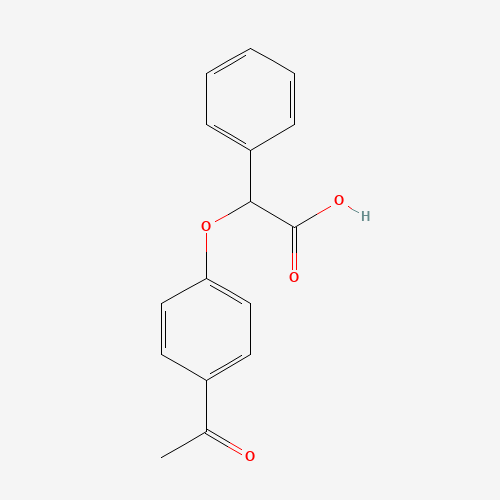 2-(4-Acetylphenoxy)-2-phenylacetic acid (CAS: 885949-44-0) - Related Chemical Product