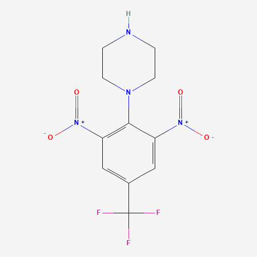 1-[2,6-Dinitro-4-(trifluoromethyl)phenyl]-piperazine (CAS: 36317-84-7) - Related Chemical Product