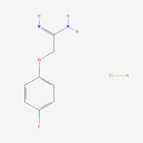 2-(4-Fluorophenoxy)ethanimidamide hydrochloride (CAS: 318951-78-9) - Related Chemical Product