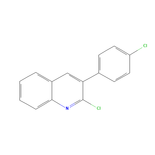 2-Chloro-3-(4-chlorophenyl)quinoline (CAS: 85274-81-3) - Related Chemical Product