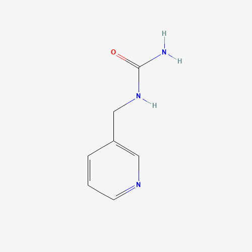 N-(3-Pyridinylmethyl)urea (CAS: 36226-32-1) - Chemical Structure and Molecular Formula 