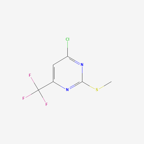 4-Chloro-2-(methylsulfanyl)-6-(trifluoromethyl)-pyrimidine (CAS: 16097-63-5) - Related Chemical Product