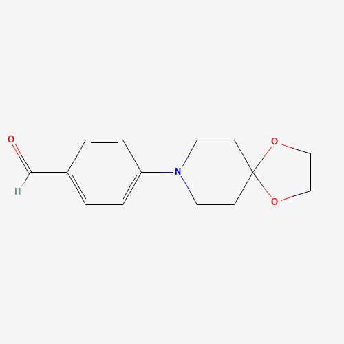 4-(1,4-Dioxa-8-azaspiro[4.5]dec-8-yl)-benzenecarbaldehyde (CAS: 79421-40-2) - Related Chemical Product