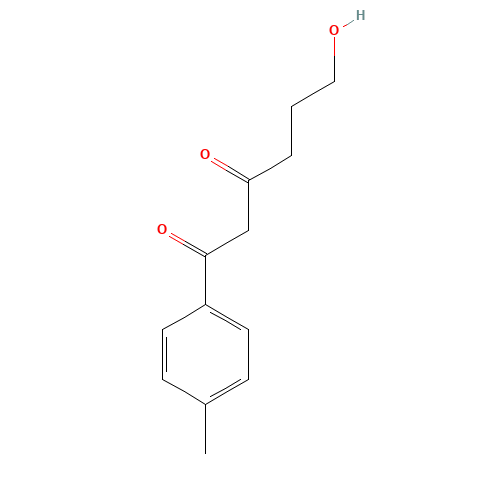 6-Hydroxy-1-(4-methylphenyl)-1,3-hexanedione (CAS: 69745-21-7) - Related Chemical Product
