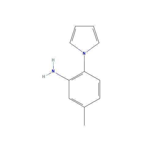 5-Methyl-2-(1H-pyrrol-1-yl)aniline (CAS: 59194-21-7) - Related Chemical Product