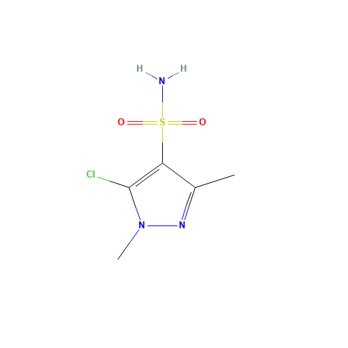 5-Chloro-1,3-dimethyl-1H-pyrazole-4-sulfonamide (CAS: 88398-46-3) - Related Chemical Product