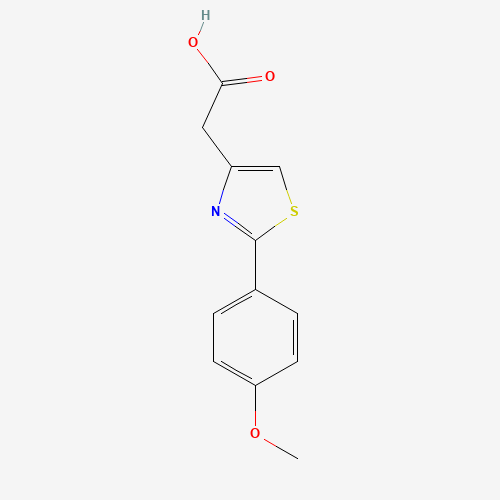 2-[2-(4-Methoxyphenyl)-1,3-thiazol-4-yl]-acetic acid (CAS: 23353-14-2) - Related Chemical Product