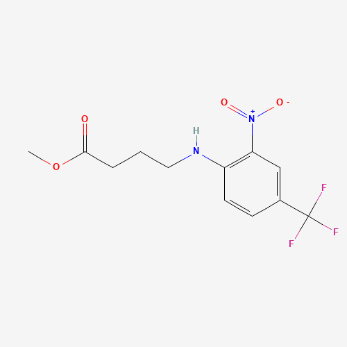 Methyl 4-[2-nitro-4-(trifluoromethyl)anilino]-butanoate (CAS: 339101-25-6) - Related Chemical Product