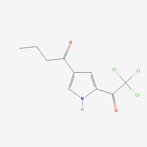 1-[5-(2,2,2-Trichloroacetyl)-1H-pyrrol-3-yl]-1-butanone (CAS: 111468-91-8) - Related Chemical Product