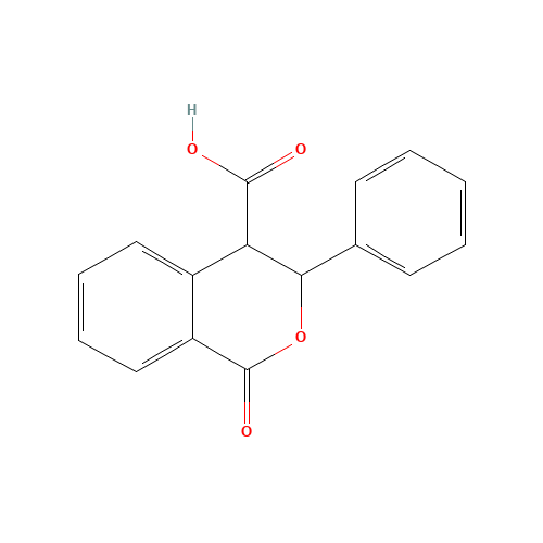 1-Oxo-3-phenyl-3,4-dihydro-1H-isochromene-4-carboxylic acid (CAS: 68204-74-0) - Related Chemical Product