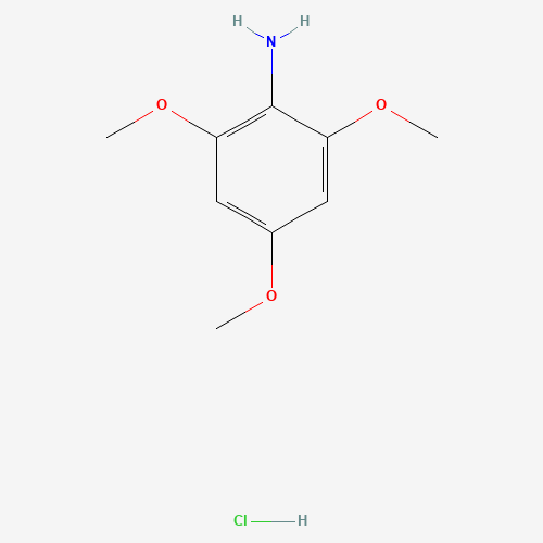 2,4,6-Trimethoxyaniline hydrochloride (CAS: 102438-99-3) - Chemical Structure and Molecular Formula 