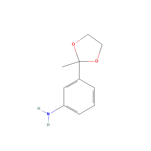 3-(2-Methyl-1,3-dioxolan-2-yl)aniline (CAS: 51226-14-3) - Related Chemical Product