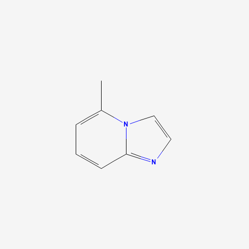 5-Methylimidazo[1,2-a]pyridine (CAS: 933-69-7) - Chemical Structure and Molecular Formula 