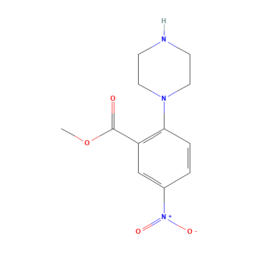 5-Nitro-2-piperazinobenzenecarboxylic acid (CAS: 886360-73-2) - Related Chemical Product