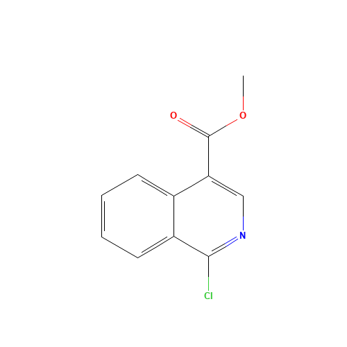 Methyl 1-chloro-4-isoquinolinecarboxylate (CAS: 37497-86-2) - Related Chemical Product