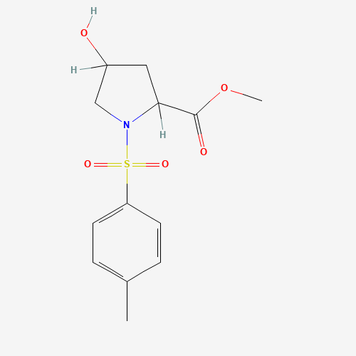 Methyl 4-hydroxy-1-[(4-methylphenyl)sulfonyl]-2-pyrrolidinecarboxylate (CAS: 16257-57-1) - Related Chemical Product