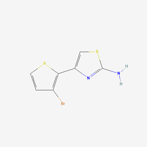 4-(3-Bromo-2-thienyl)-1,3-thiazol-2-amine (CAS: 81216-90-2) - Related Chemical Product