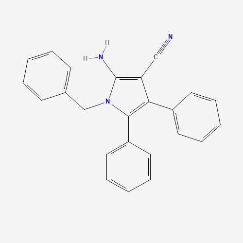 2-Amino-1-benzyl-4,5-diphenyl-1H-pyrrole-3-carbonitrile (CAS: 55817-67-9) - Related Chemical Product
