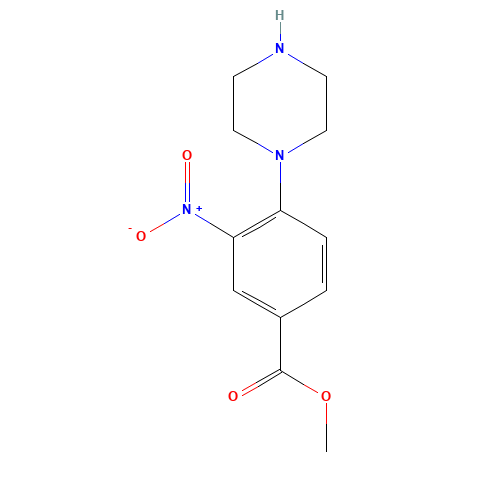 Methyl 3-nitro-4-piperazinobenzenecarboxylate (CAS: 192441-86-4) - Related Chemical Product