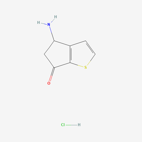 4-Amino-4,5-dihydro-6H-cyclopenta[b]thiophen-6-one hydrochloride (CAS: 108046-16-8) - Related Chemical Product