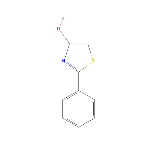 2-Phenyl-1,3-thiazol-4-ol (CAS: 827-45-2) - Related Chemical Product