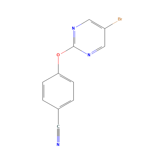 4-[(5-Bromo-2-pyrimidinyl)oxy]benzenecarbonitrile (CAS: 887430-98-0) - Related Chemical Product