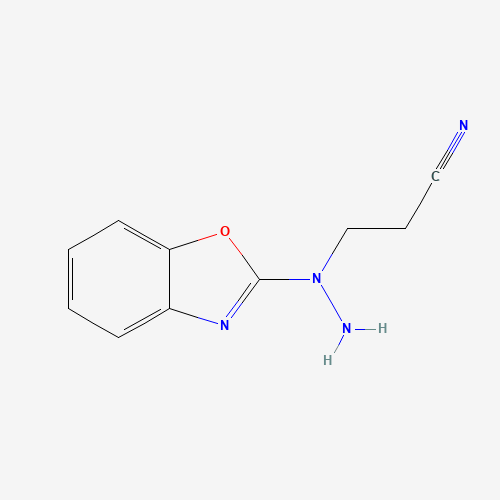 3-[1-(1,3-Benzoxazol-2-yl)hydrazino]propanenitrile (CAS: 93794-06-0) - Related Chemical Product