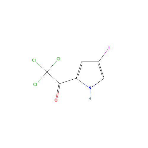 2,2,2-Trichloro-1-(4-iodo-1H-pyrrol-2-yl)-1-ethanone (CAS: 72652-33-6) - Related Chemical Product