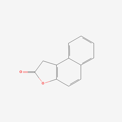 Naphtho[2,1-b]furan-2(1H)-one (CAS: 4352-63-0) - Chemical Structure and Molecular Formula 