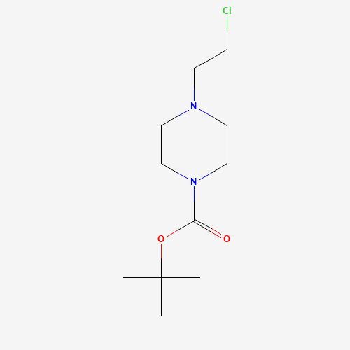 tert-Butyl 4-(2-chloroethyl)tetrahydro-1(2H)-pyrazinecarboxylate (CAS: 208167-83-3) - Related Chemical Product