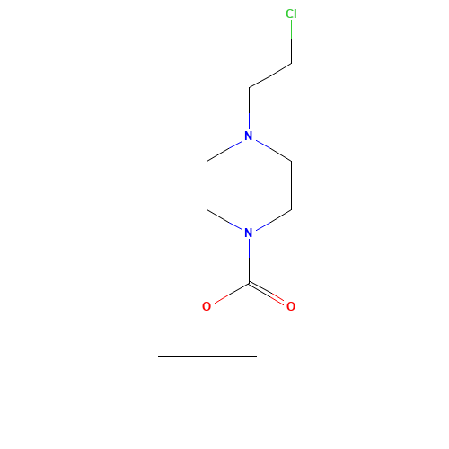 tert-Butyl 4-(2-chloroethyl)tetrahydro-1(2H)-pyrazinecarboxylate (CAS: 208167-83-3) - Related Chemical Product