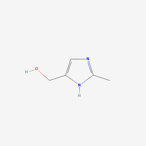 (2-Methyl-1H-imidazol-4-yl)methanol (CAS: 45533-87-7) - Chemical Structure and Molecular Formula 