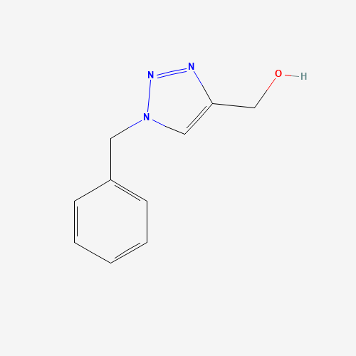 (1-Benzyl-1H-1,2,3-triazol-4-yl)methanol (CAS: 28798-81-4) - Chemical Structure and Molecular Formula 
