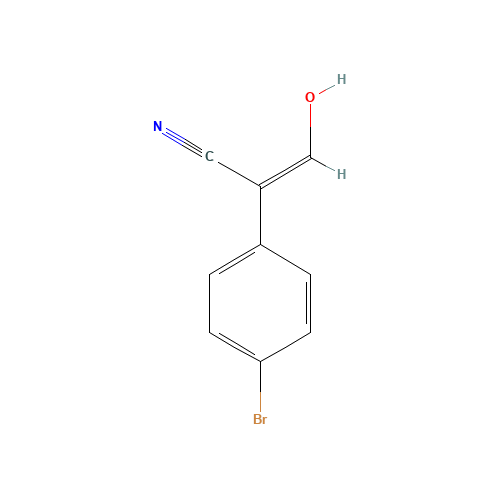 2-(4-Bromophenyl)-3-hydroxyacrylonitrile (CAS: 27956-41-8) - Related Chemical Product