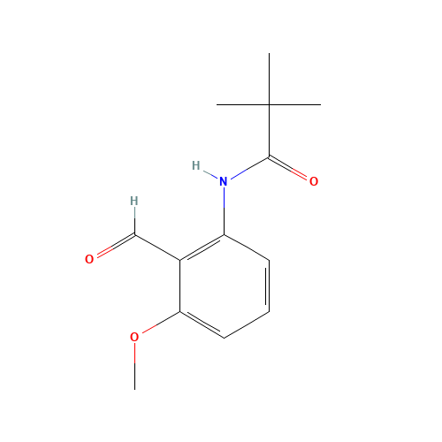 N-(2-Formyl-3-methoxyphenyl)-2,2-dimethylpropanamide (CAS: 82673-65-2) - Related Chemical Product