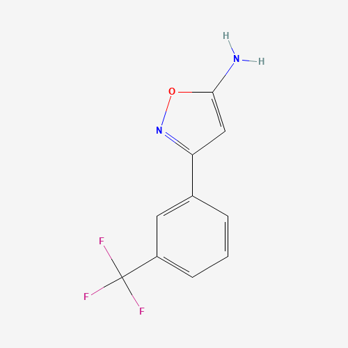 3-[3-(Trifluoromethyl)phenyl]-5-isoxazolylamine (CAS: 82360-94-9) - Related Chemical Product
