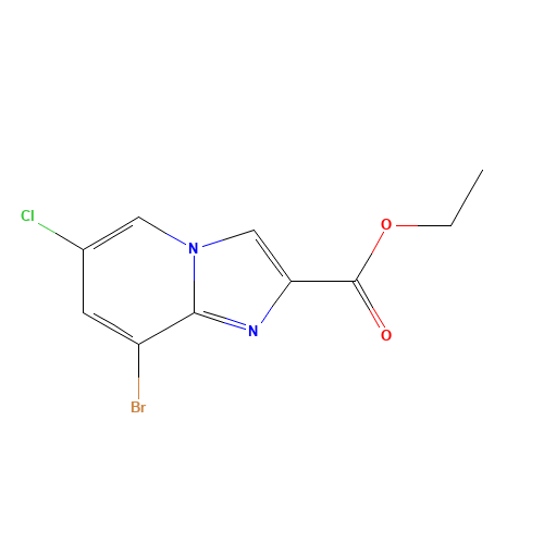 Ethyl 8-bromo-6-chloroimidazo[1,2-a]pyridine-2-carboxylate (CAS: 951884-22-3) - Related Chemical Product