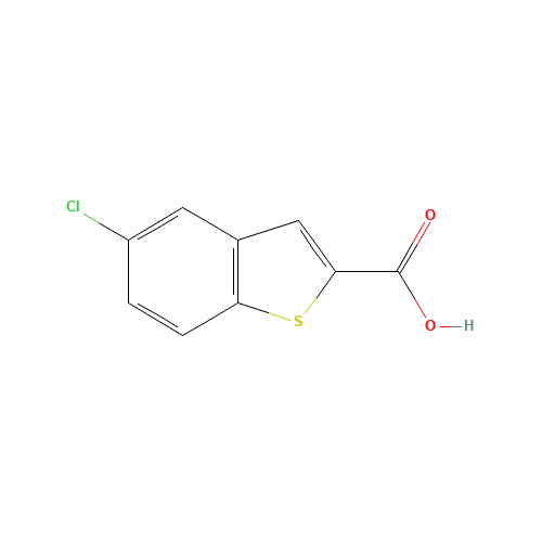 5-Chloro-1-benzothiophene-2-carboxylic acid (CAS: 13771-75-0) - Related Chemical Product