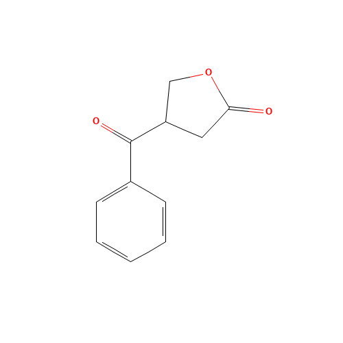 4-Benzoyldihydro-2(3H)-furanone (CAS: 21034-22-0) - Chemical Structure and Molecular Formula 