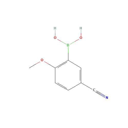 5-Cyano-2-methoxyphenylboronic acid (CAS: 612833-37-1) - Related Chemical Product