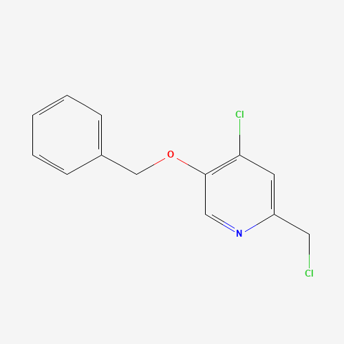 5-(Benzyloxy)-4-chloro-2-(chloromethyl)pyridine (CAS: 62811-98-7) - Related Chemical Product