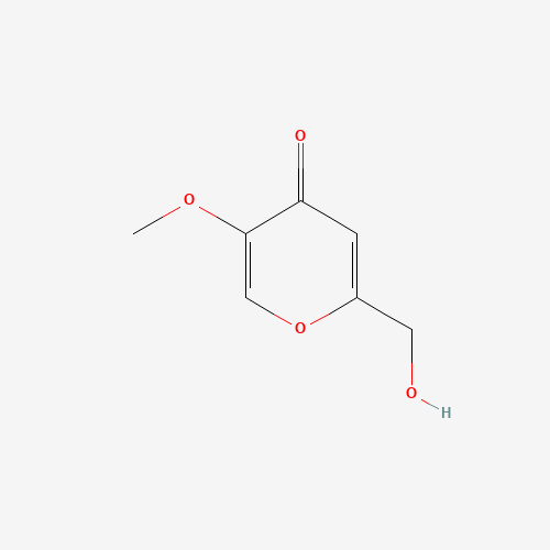 2-(Hydroxymethyl)-5-methoxy-4H-pyran-4-one (CAS: 6269-25-6) - Chemical Structure and Molecular Formula 