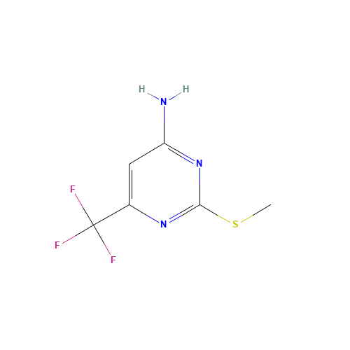2-(Methylsulfanyl)-6-(trifluoromethyl)-4-pyrimidinamine (CAS: 85730-32-1) - Related Chemical Product
