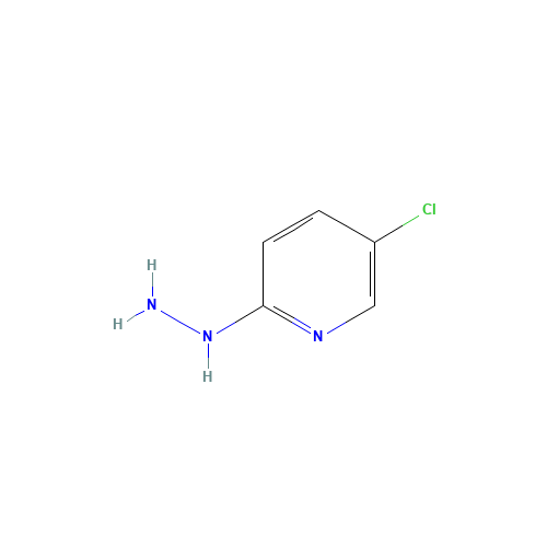 5-Chloro-2-hydrazinopyridine (CAS: 27032-63-9) - Chemical Structure and Molecular Formula 