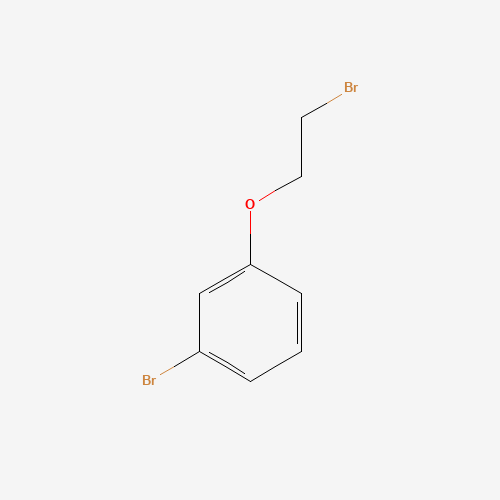 1-Bromo-3-(2-bromoethoxy)benzene (CAS: 18800-29-8) - Chemical Structure and Molecular Formula 