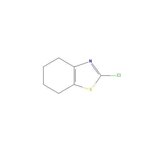 2-Chloro-4,5,6,7-tetrahydro-1,3-benzothiazole (CAS: 26846-98-0) - Chemical Structure and Molecular Formula 