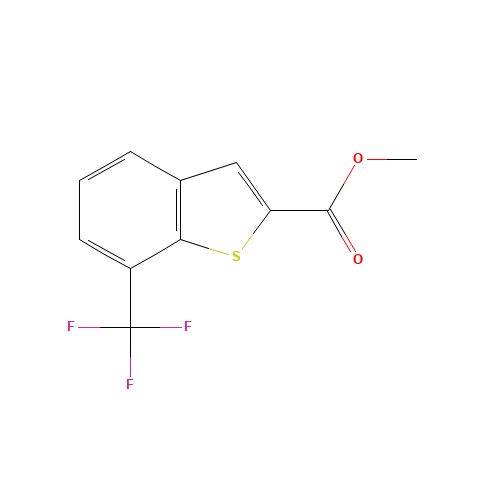 Methyl 7-(trifluoromethyl)-1-benzothiophene-2-carboxylate (CAS: 550998-55-5) - Related Chemical Product