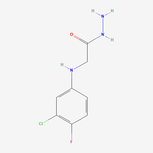 2-(3-Chloro-4-fluoroanilino)acetohydrazide (CAS: 2370-44-7) - Related Chemical Product