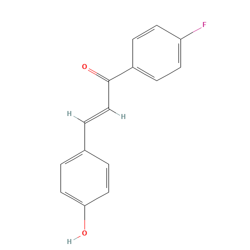 1-(4-Fluorophenyl)-3-(4-hydroxyphenyl)-2-propen-1-one (CAS: 7397-22-0) - Related Chemical Product