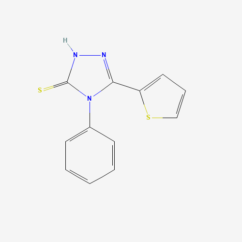 4-Phenyl-5-(2-thienyl)-4H-1,2,4-triazol-3-ylhydrosulfide (CAS: 57600-04-1) - Related Chemical Product